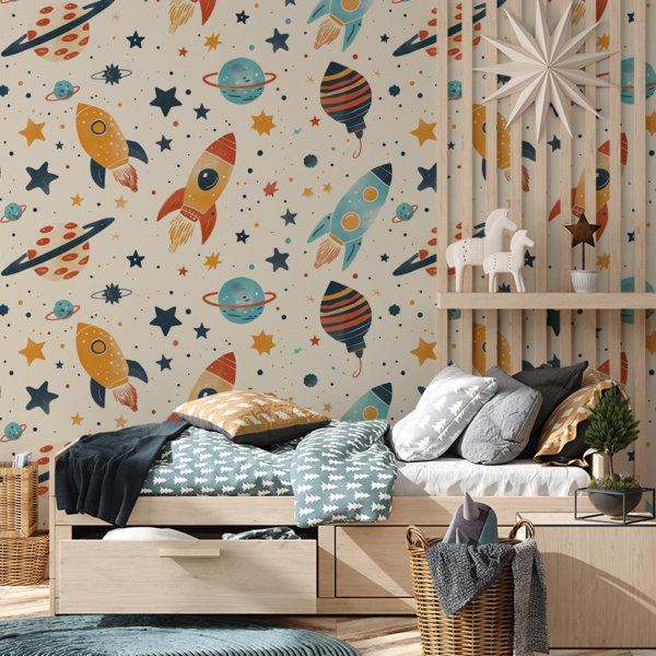 Fotobehang Ruimtedromen
