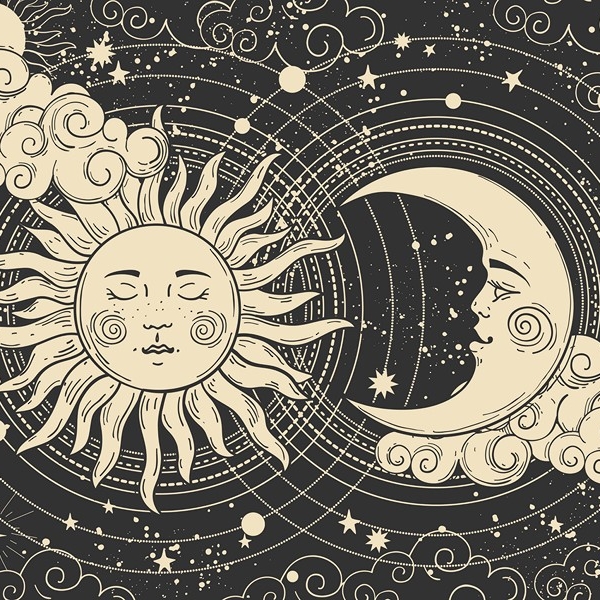 Fotobehang Kosmische Harmonie