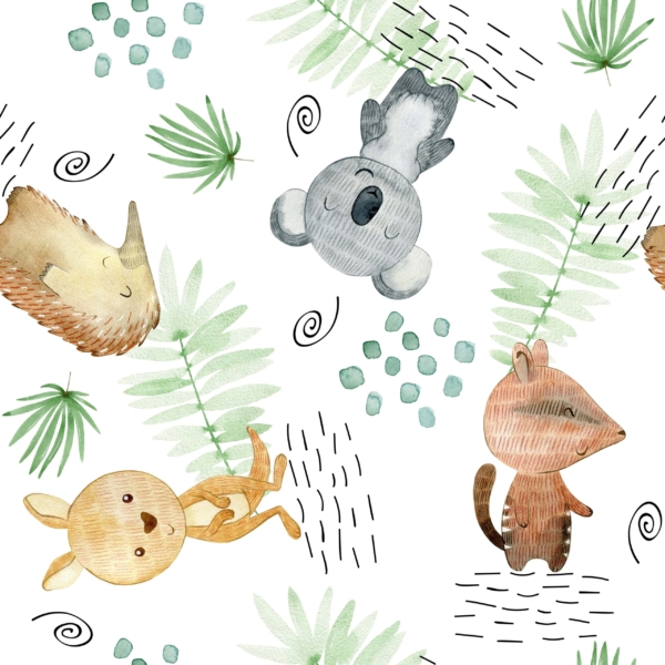 Fotobehang Bosschatjes uit de Antipoden