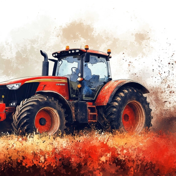 Fotobehang Landbouwkracht