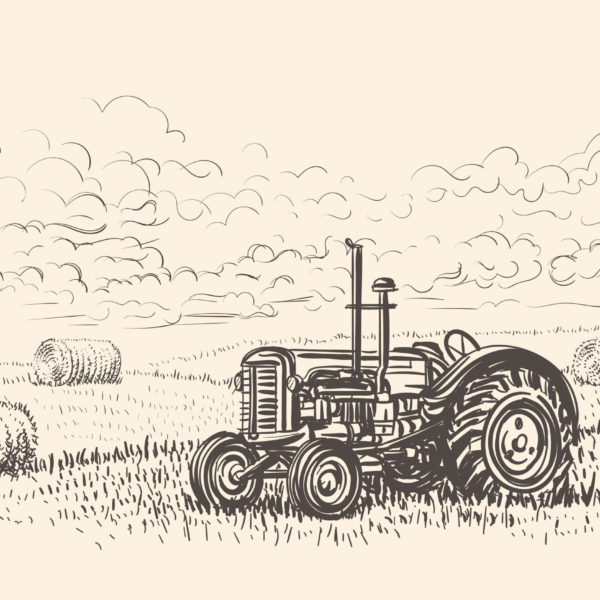 Fotobehang Plattelandsnostalgie