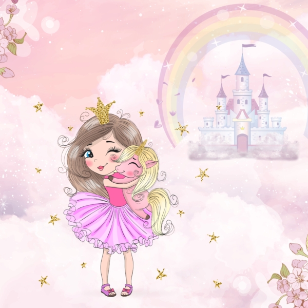 Fotobehang Koninkrijk van Regenboogdromen