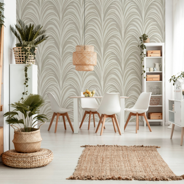 Fotobehang Symmetrische bladeren
