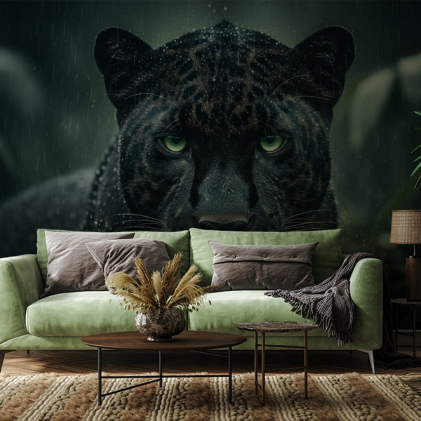 Fotobehang Zwarte Panter