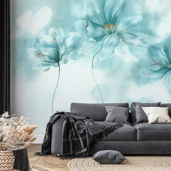 Fotobehang Sensuele bloemen