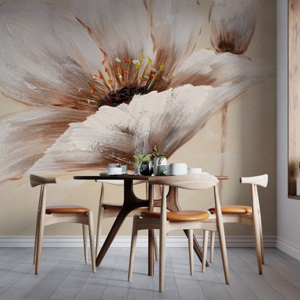 Fotobehang Bloemendroom