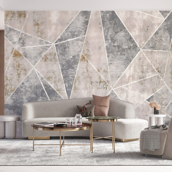 Fotobehang Geometrie van figuren