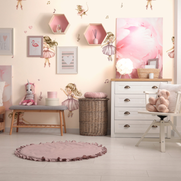 Fotobehang Kleine ballerina