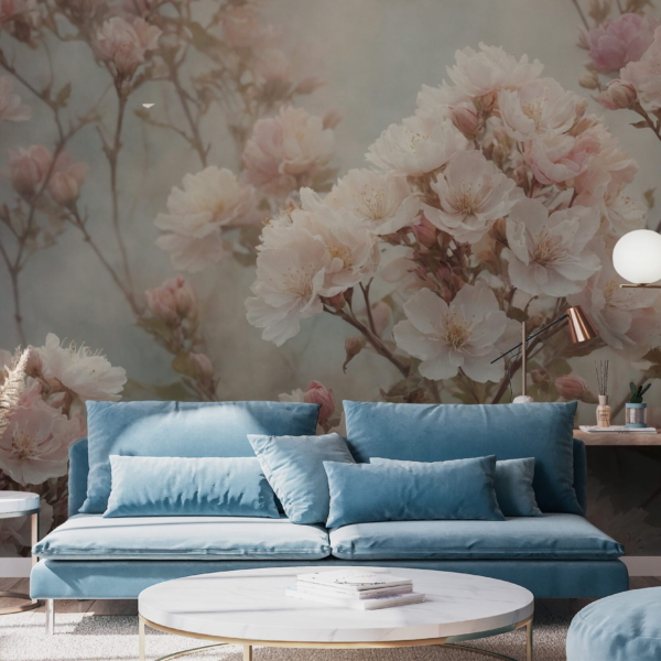 Fotobehang Tere bloemen