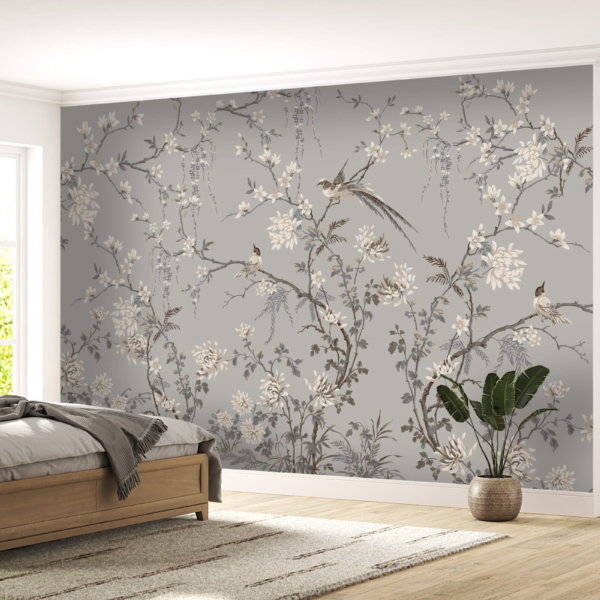 Fotobehang Romantische tederheid van bloemen