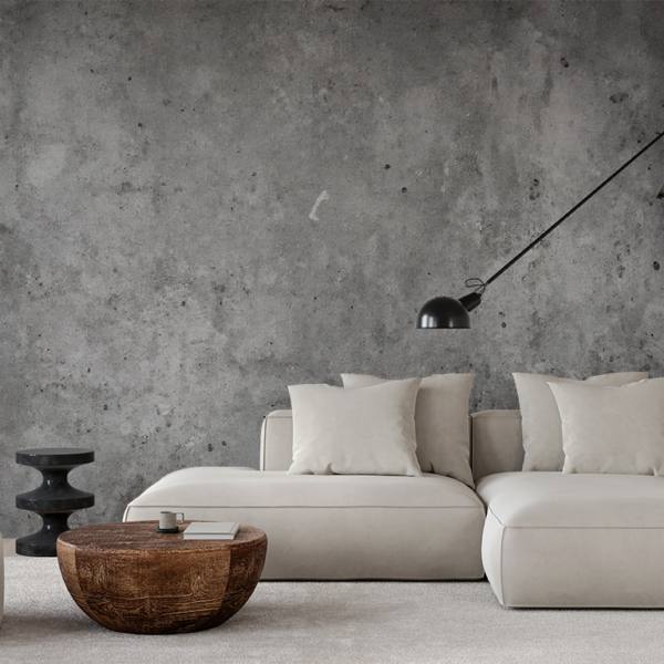 Fotobehang Ruw beton
