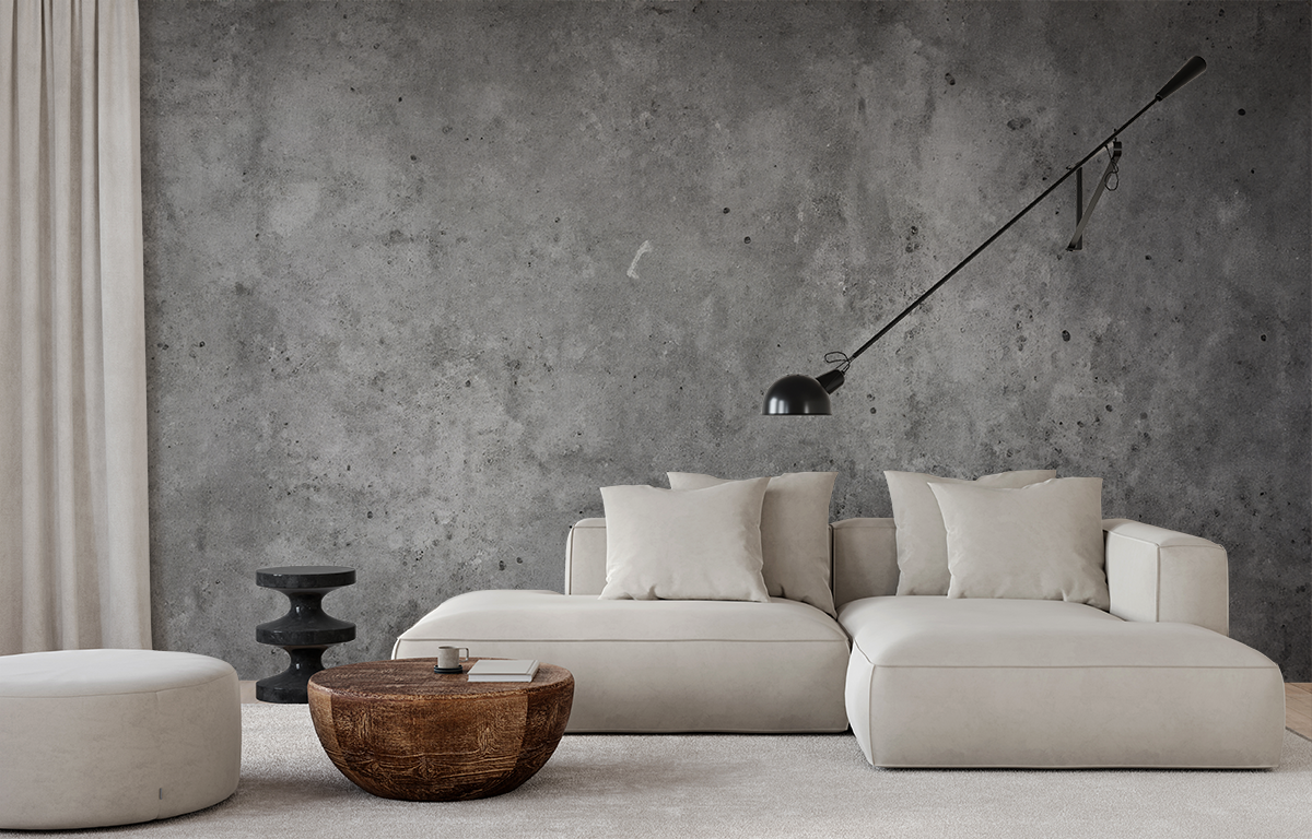 Fotobehang Ruw beton