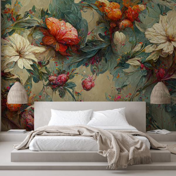 Fotobehang Schilderachtige plantkunde