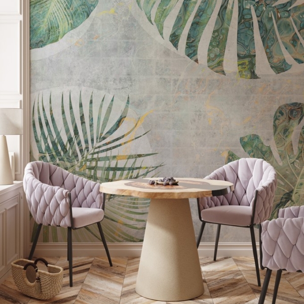 Fotobehang Monstera Groen