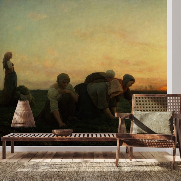 Fotobehang Boerderijwerk