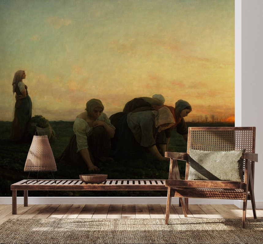 Fotobehang Boerderijwerk