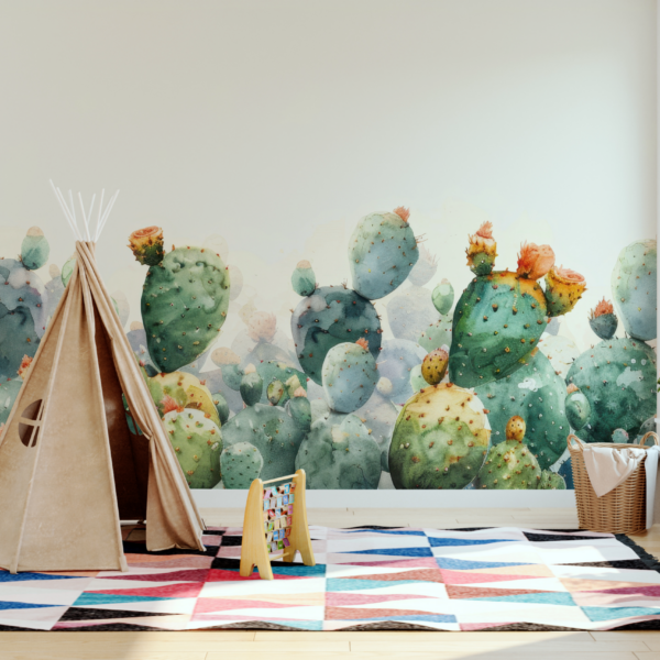 Fotobehang Cactus Land