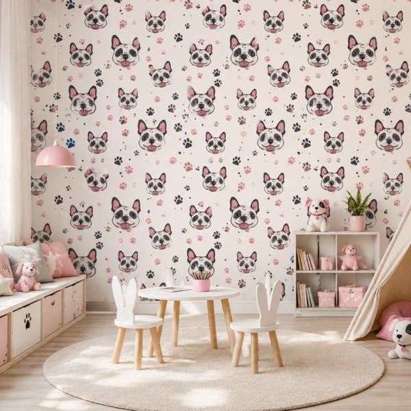Fotobehang Bulldog Love