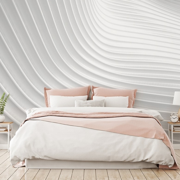 Fotobehang 3D-golven