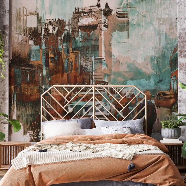 Fotobehang Industriestad