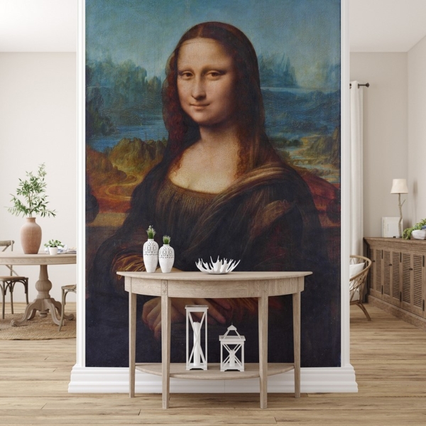 Fotobehang Mona Lisa