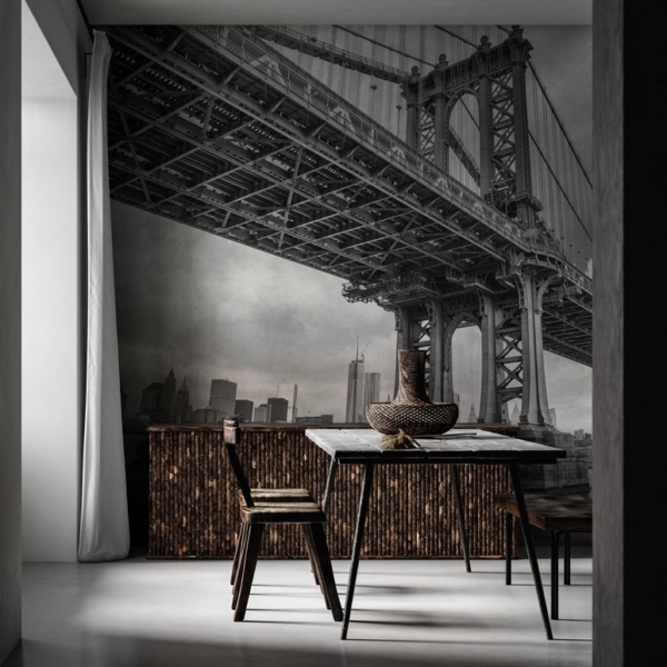 Fotobehang New York Bridge