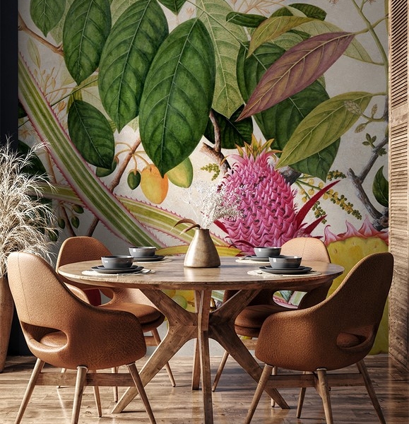 Fotobehang Vruchten uit de exotische tuin