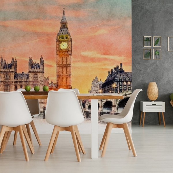 Fotobehang Londen panorama