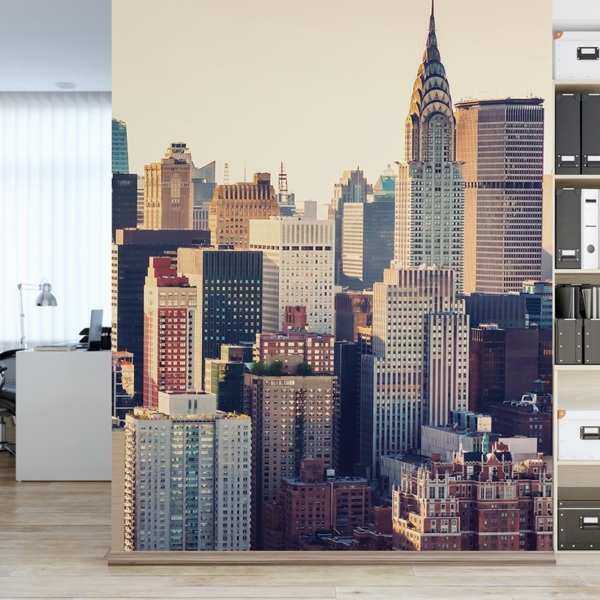 Fotobehang Panorama van New York