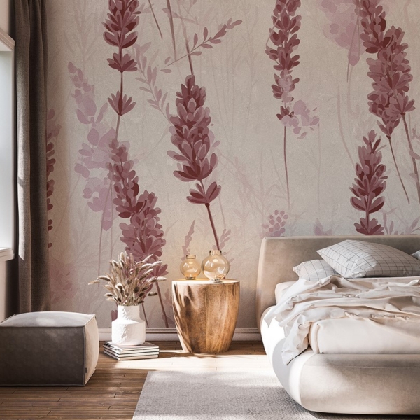 Fotobehang Pastel Lavendel