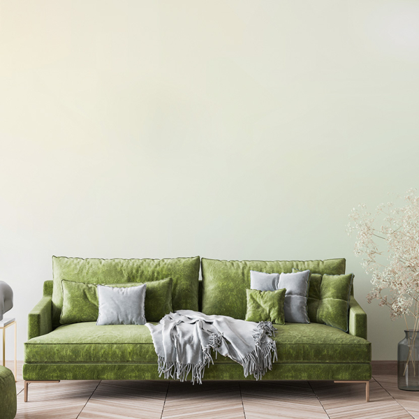 Fotobehang Pastelgroene ombre
