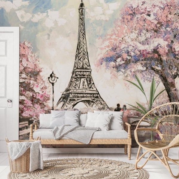 Fotobehang Romantisch Parijs