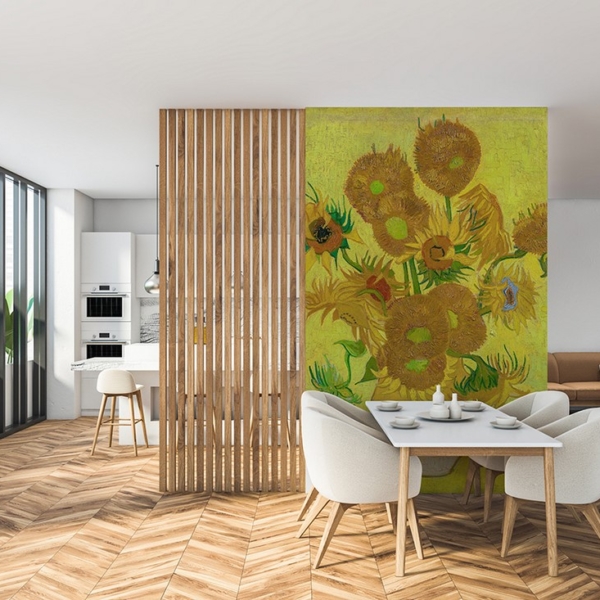 Fotobehang Zonnebloemen