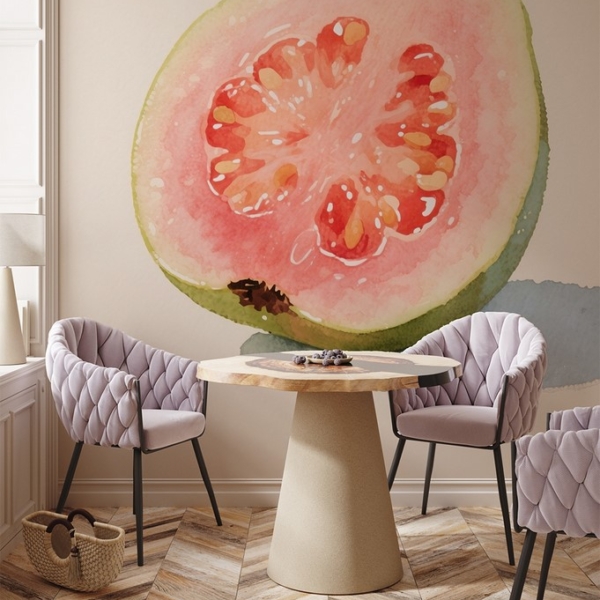 Fotobehang Sappige guave