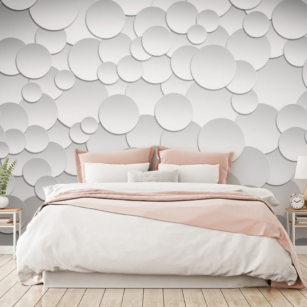 Fotobehang Driedimensionale 3D-cirkels